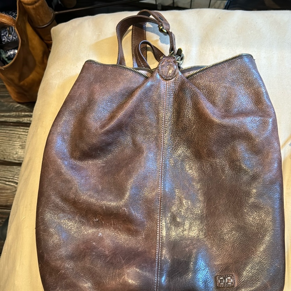 Bed Stu delta adjustable back pack teak rustic